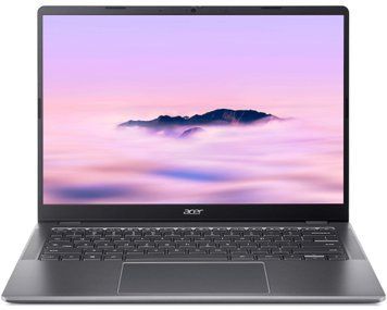 Ноутбук Acer Chromebook Plus CB514-6H 14" WUXGA IPS, Intel 3-N355, 8GB, F256GB, UMA, ChromeOS, сірий (NX.JFHEU.001) [110706]