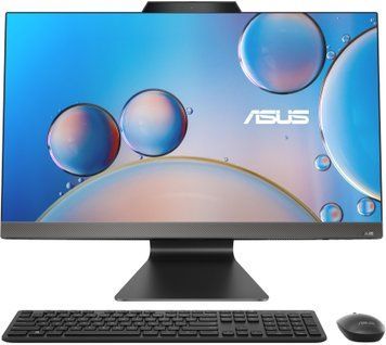 Комп'ютер персональний моноблок ASUS M3702WFAK-BPE0290 27" FHD AG, AMD R5-7520U, 8GB, F256GB, UMA, WiFi, кл+м, Без ОС, чорний (90PT03M2-M00W70) [110781]