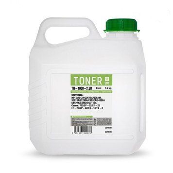 Тонер ColorWay HP LJ 1000/1010/1200/2100/AX 2.5кг (TH-1000-2.5B) [617303]