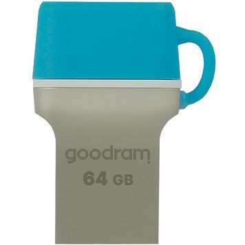 USB Flash GoodRAM 64GB USB 3.0/Type-C ODD3 Metal, Retail (ODD3-0640B0R11) [403911]