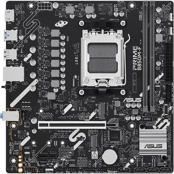 Материнcька плата ASUS PRIME B850M-F sAM5 B850 2xDDR5 M.2 HDMI Wi-Fi BT mATX (90MB1N90-M0EAY0) [113107]