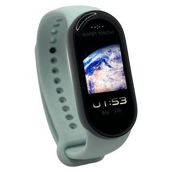 Силіконовий ремінець BeCover для Xiaomi Mi Smart Band 9 Light Blue (711958) [604995]