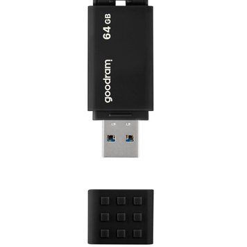 Флеш-накопичувач USB3.2 64GB Goodram UME3 Black (UME3-0640K0R11) [607089]