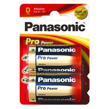 Батарейка Panasonic Pro Power D/LR20 BL 2 шт (LR20XEG/2BP) [618427]