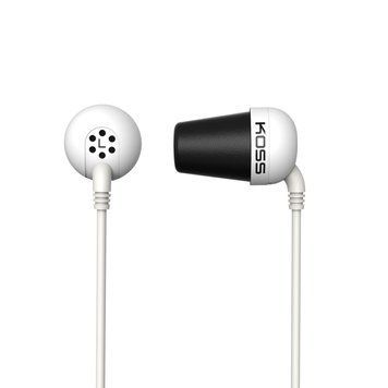 Навушники In-Ear Koss The Plug Noise Isolating, 3.5 mini-jack, Білий (194770.101) [17217]