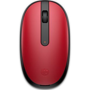 Мишка бездротова HP 240 Bluetooth, 3 кн., 1600 dpi, червона (43N05AA) [401267]