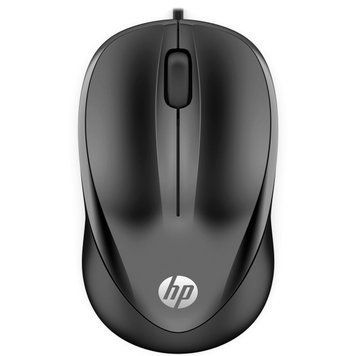 Мишка дротова HP 1000 Wired Mouse, 3 кн., 1200 dpi, чорна (4QM14AA) [401122]
