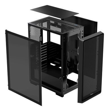 Корпус для комп'ютера ATX W/O PSU GAMMA C60 BK OCYPUS (GAMMA-C60-BKG000XX-GL) [502874]