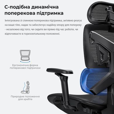 Крісло для геймерів Anda Seat X-Air Mega Size XL Mesh Gray Twilight (AD-WY-01-GGSP) [619249]