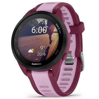 Смарт-годинник Garmin Forerunner 165 Music Berry/Lilac (010-02863-B3) [611991]