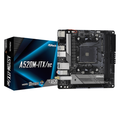 Материнська плата ASROCK (A520M-ITX/AC) [306169]