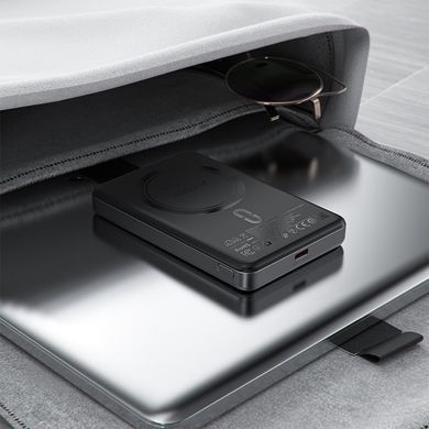 УМБ Acefast Magnetic Wireless 10000mAh 20W PD,QC 3.0, QI 15W M12 Black (6974316283393) [402212]