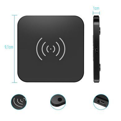 Бездротовий зарядний пристрій Choetech 10W Black (T511-S) [603143]