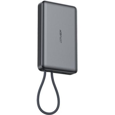 УМБ Acefast Magnetic Wireless 10000mAh 22.5W PD,QC 3.0 USB-C In/Out, QI 15W M18 Black (6974316284017) [405152]