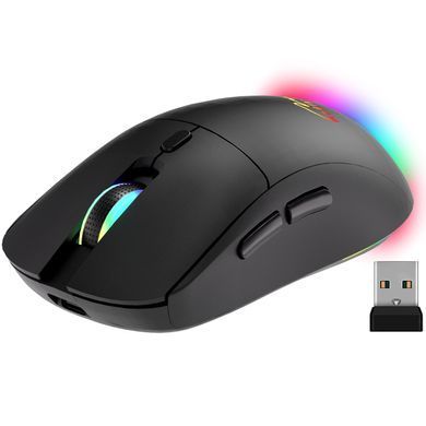 Мишка Media-Tech, бездротова Bluetooth+2.4G, 3200dpi., 5кн., Silent, чорна (MT1124) [405172]