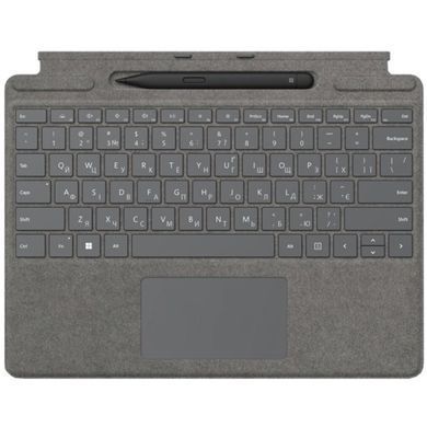 Комплект Microsoft Surface Pro 9 (клавіатура Pro Signature, сірий + стилус Surface Slim Pen 2, чорний) (8X8-00061) [13560]