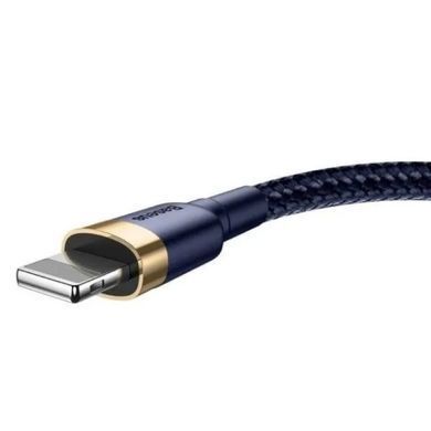 Кабель Baseus cafule Cable USB For iP 2.4A 1m Gold+Blue (CALKLF-BV3) [804378]