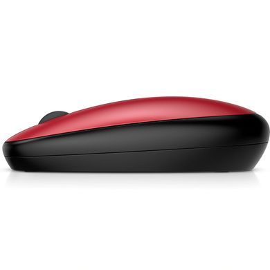 Мишка бездротова HP 240 Bluetooth, 3 кн., 1600 dpi, червона (43N05AA) [401267]