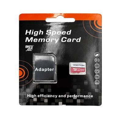 Карта пам'яті microSDXC (UHS-1) Kootion 128Gb class 10 A1 (adapter SD) (TF-128G-U1) [805722]