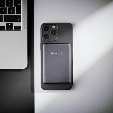 Портативний зарядний пристрій USB 10000MAH MAG GREY MW10000 INTENSO (7344034) [503414]