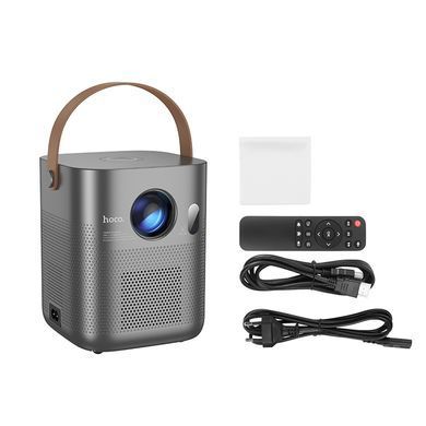 Проектор HOCO DT4 Wi-Fi 2.4/5 ГГц Smart full autofocus projector (720P Android version) EU (6942007645126) [803248]