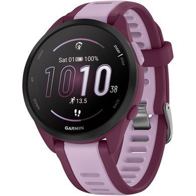 Смарт-годинник Garmin Forerunner 165 Music Berry/Lilac (010-02863-B3) [611991]