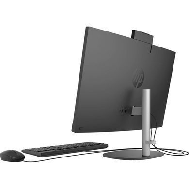 Комп'ютер персональний моноблок HP 240-G10 23.8" FHD IPS AG, Intel U5-125U, 16GB, F512GB, UMA, WiFi, кл+м, 3р, DOS, чорний (D1GD0ET) [114506]