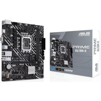 Материнська плата Asus Socket 1700 (PRIME H610M-K) [614278]