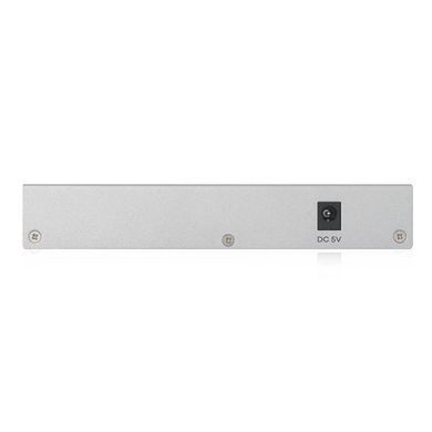 Комутатор ZYXEL GS1200-8 (8xGE, метал, настільний, безшумний, WebSmart) (GS1200-8-EU0101F) [609691]