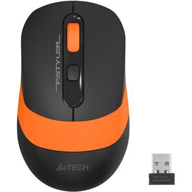Миша бездротова A4Tech FG10 Black/Orange USB (FG10 (Orange)) [608415]