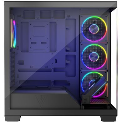 Корпус Modecom VOLCANO STELLAR ARGB MIDI 5x120mm fans BLACK без БЖ ATX (AT-STELLAR-5F-ARGB-10) [403291]