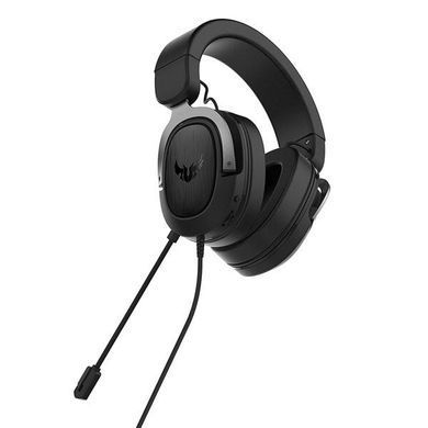 Гарнітура ігрова ASUS TUF H3, mini-jack/dual 3.5мм, 1.2м/1м, gun metal (90YH028G-B1UA00) [107088]