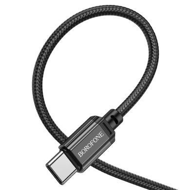 Кабель BOROFONE BX87 Sharp charging data cable for Type-C 1 м Black (6974443389043) [802220]