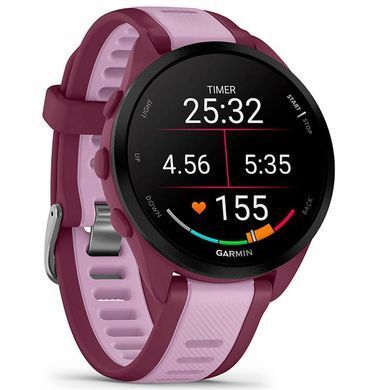 Смарт-годинник Garmin Forerunner 165 Music Berry/Lilac (010-02863-B3) [611991]