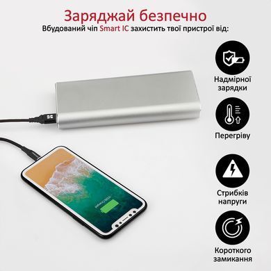 Кабель Promate NerveLink-i USB - Lightning (M/M), 2.4 A, 1.2 м, Black (nervelink-i.black) [604293]