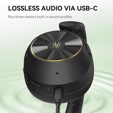 Гарнітура OneOdio A6, Bluetooth + USB-C, Hybrid ANC, Black (A6 Black) [404491]