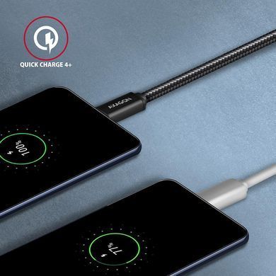 Кабель USB-C TO USB3.2 1M BLACK AXAGON (BUCM3-AM10AB) [503612]