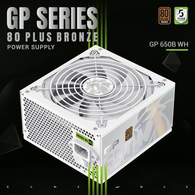 Блок живлення GAMEMAX (GP 650B WH) [304180]