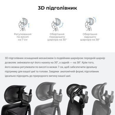 Крісло для геймерів Anda Seat X-Air Mega Size XL Mesh Gray Twilight (AD-WY-01-GGSP) [619249]