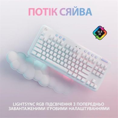 Клавіатура бездротова Logitech G715 Tactile White (920-010465) [605933]