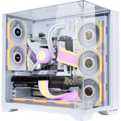Вентилятор Lian Li Uni Fan SL Wireless LCD Reverse 120-1 White (G99.12RSLLCD1W1W.00) [616502]