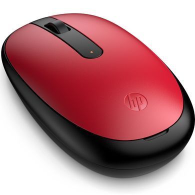 Мишка бездротова HP 240 Bluetooth, 3 кн., 1600 dpi, червона (43N05AA) [401267]