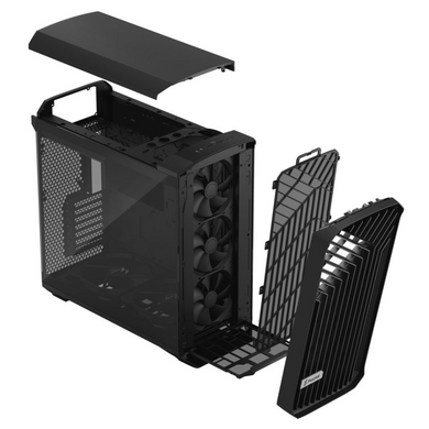 Корпус для ПК FRACTAL DESIGN Torrent Black TG Light Tint (FD-C-TOR1A-01) [303307]