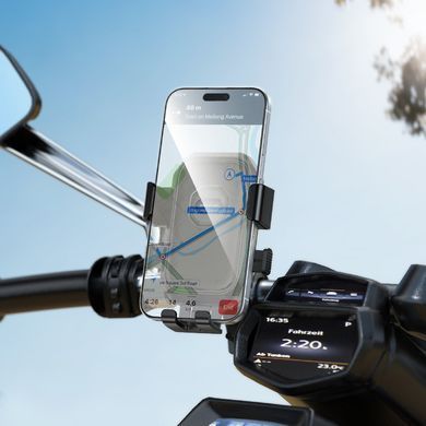 Велотримач для телефона BOROFONE BH141 Camino riding holder Black (6941991125584) [806681]