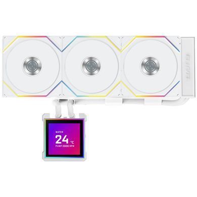 Система водяного охолодження Lian Li HydroShift II LCD-S 360TL White (G89.GHS2LCDS36TW.00) [617794]