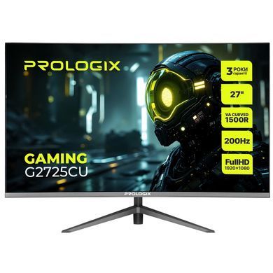 Монітор Prologix Gaming 27" VA Black Curved 200Hz (G2725CU) [617050]