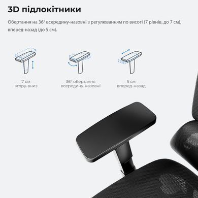 Крісло для геймерів Anda Seat X-Air Mega Size XL Mesh Gray Twilight (AD-WY-01-GGSP) [619249]