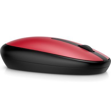 Мишка бездротова HP 240 Bluetooth, 3 кн., 1600 dpi, червона (43N05AA) [401267]