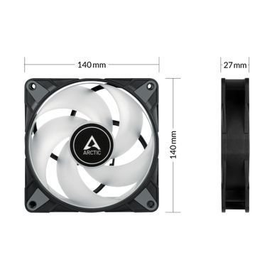 Корпусний вентилятор 140MM ARGB ARCTIC (ACFAN00239A) [503088]