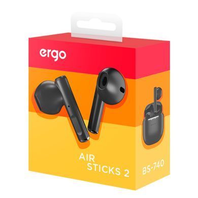 Гарнітура ERGO BS-740 Air Sticks 2 Black (BS-740K) [201230]